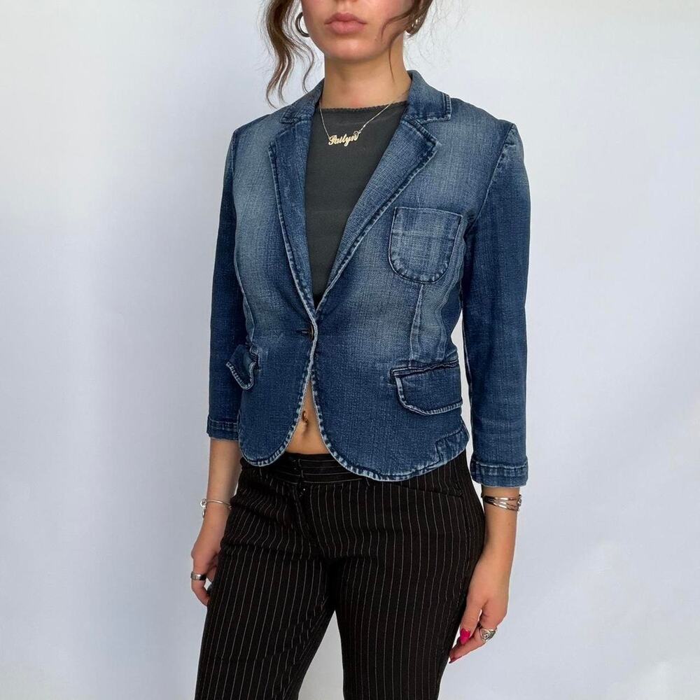 Jessica Simpson Denim Blazer